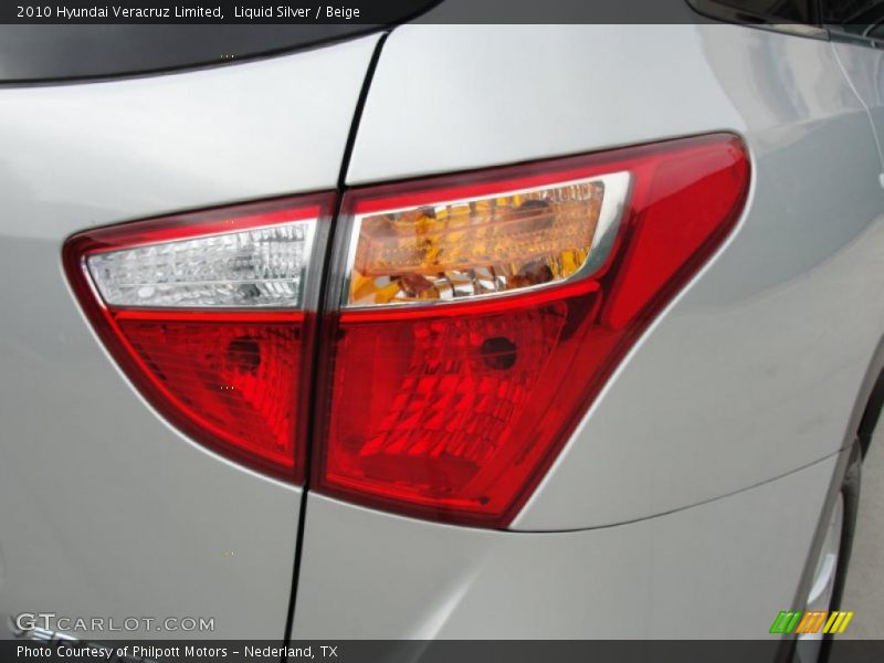 Liquid Silver / Beige 2010 Hyundai Veracruz Limited