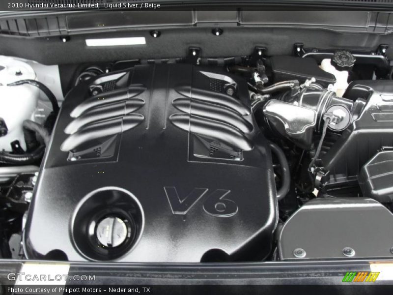  2010 Veracruz Limited Engine - 3.8 Liter DOHC 24-Valve CVVT V6
