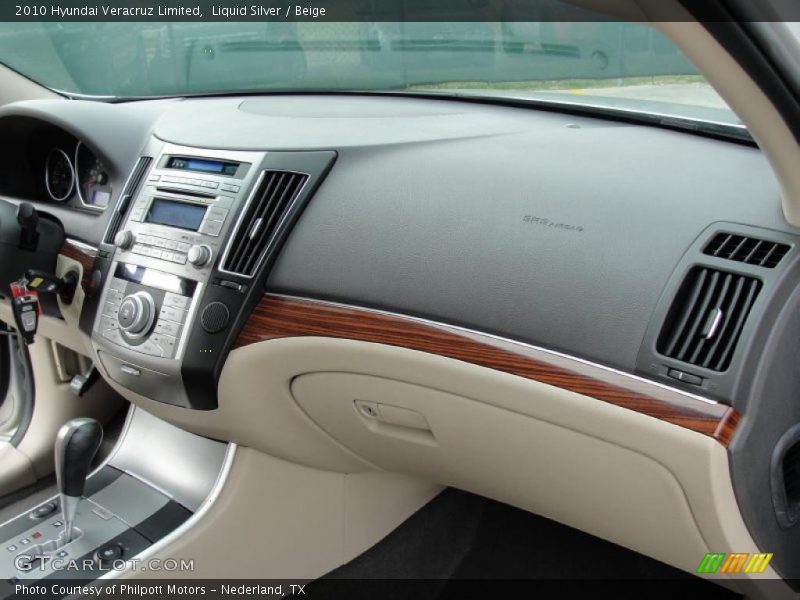 Dashboard of 2010 Veracruz Limited
