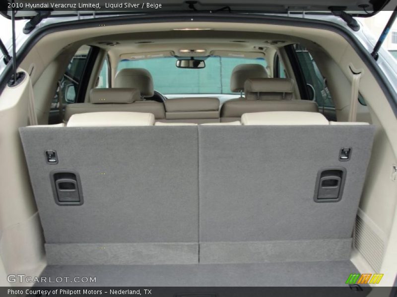  2010 Veracruz Limited Trunk