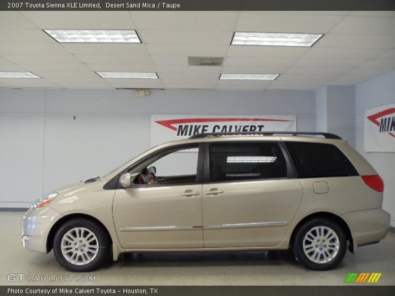 Desert Sand Mica / Taupe 2007 Toyota Sienna XLE Limited