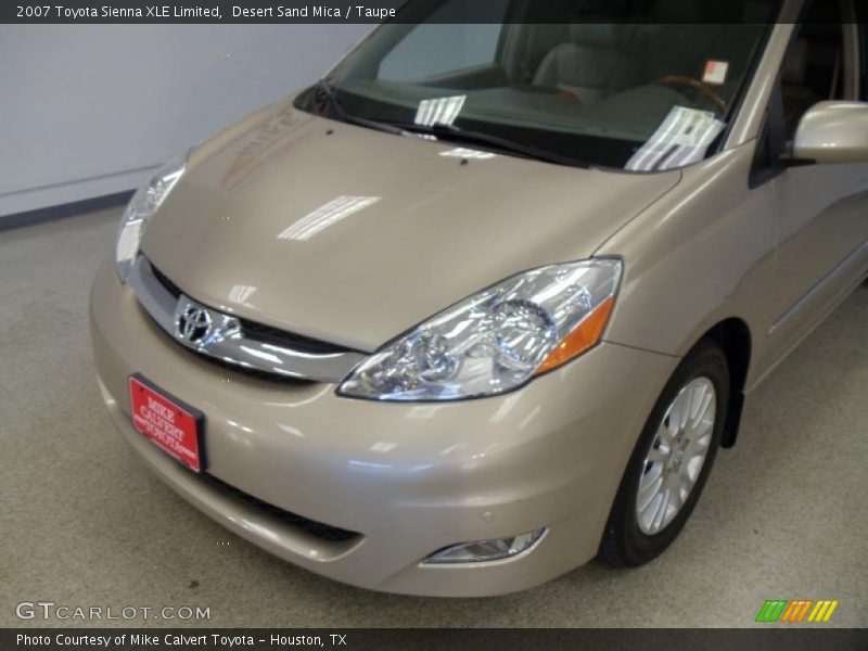 Desert Sand Mica / Taupe 2007 Toyota Sienna XLE Limited