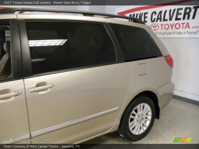 Desert Sand Mica / Taupe 2007 Toyota Sienna XLE Limited