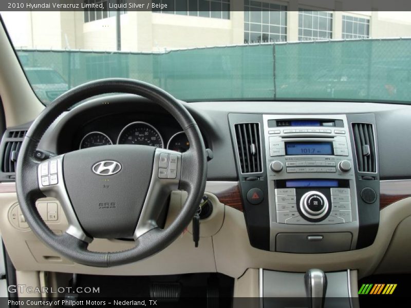 Dashboard of 2010 Veracruz Limited