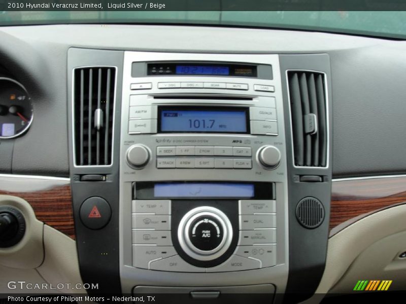 Controls of 2010 Veracruz Limited