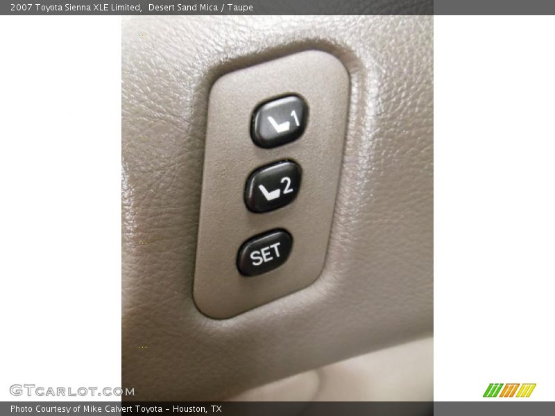 Desert Sand Mica / Taupe 2007 Toyota Sienna XLE Limited