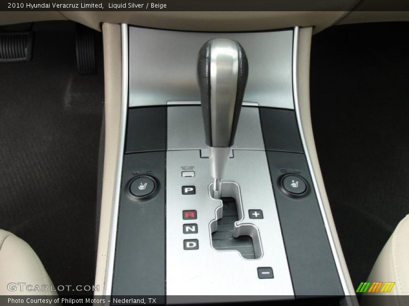  2010 Veracruz Limited 6 Speed Automatic Shifter