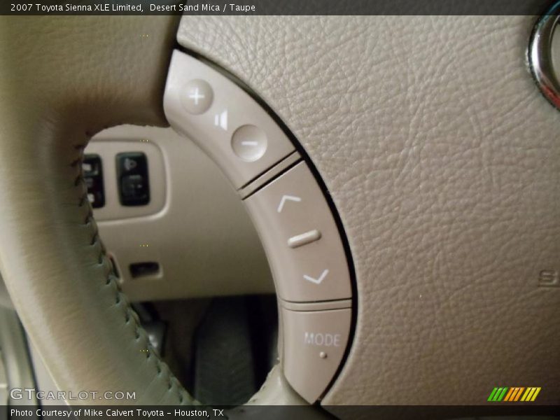 Desert Sand Mica / Taupe 2007 Toyota Sienna XLE Limited