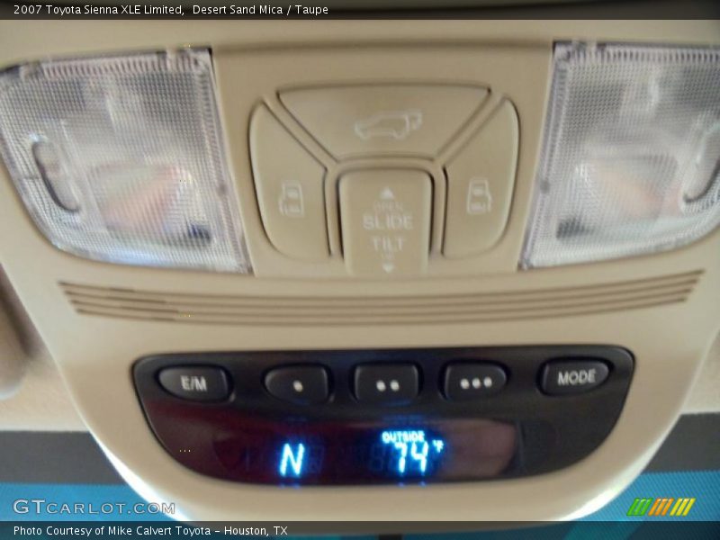 Desert Sand Mica / Taupe 2007 Toyota Sienna XLE Limited