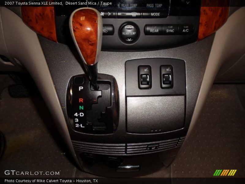 Desert Sand Mica / Taupe 2007 Toyota Sienna XLE Limited