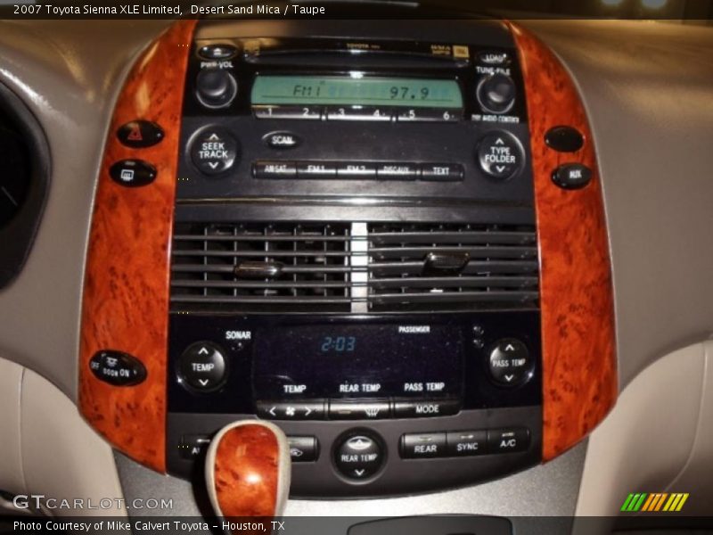 Desert Sand Mica / Taupe 2007 Toyota Sienna XLE Limited
