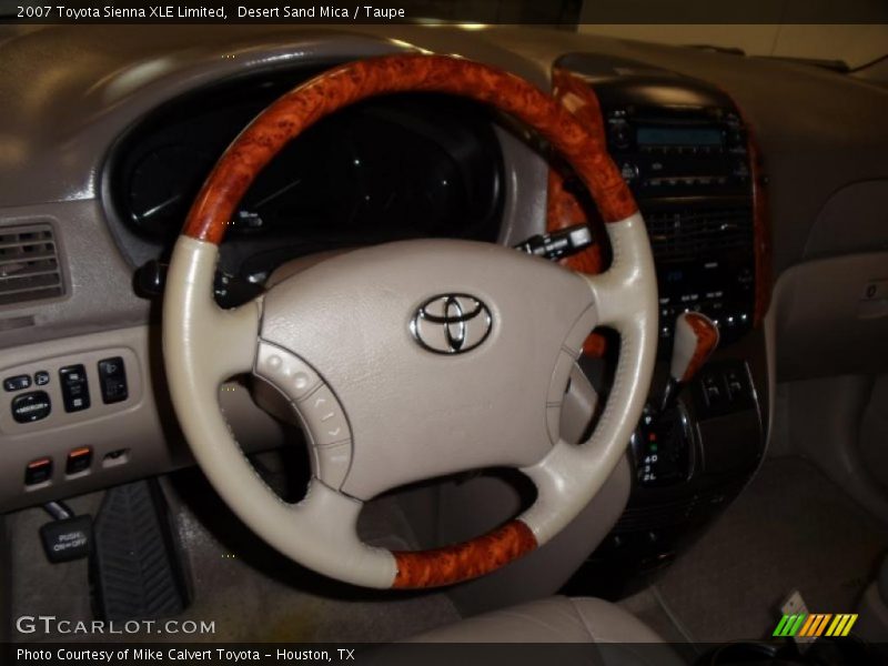 Desert Sand Mica / Taupe 2007 Toyota Sienna XLE Limited