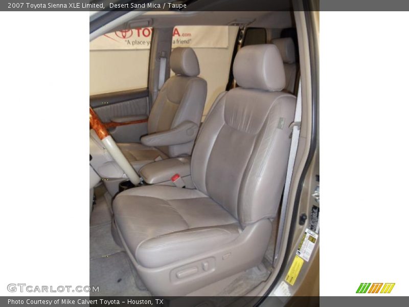 Desert Sand Mica / Taupe 2007 Toyota Sienna XLE Limited