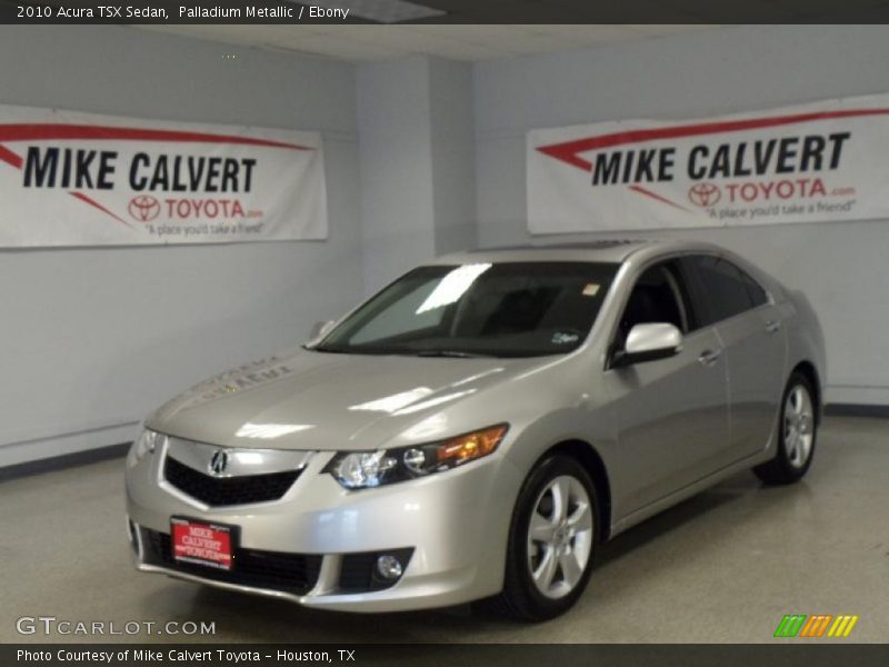 Palladium Metallic / Ebony 2010 Acura TSX Sedan