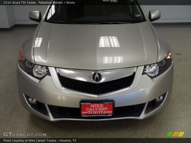 Palladium Metallic / Ebony 2010 Acura TSX Sedan