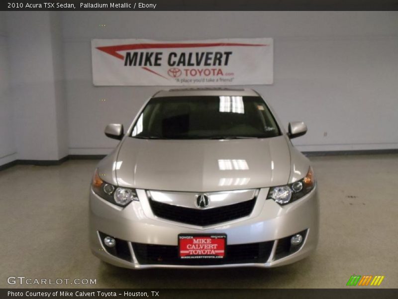 Palladium Metallic / Ebony 2010 Acura TSX Sedan