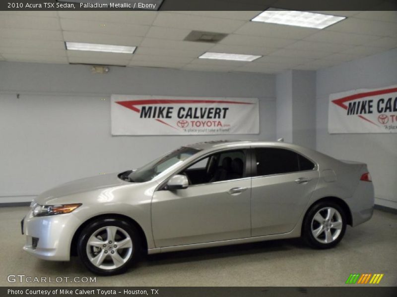 Palladium Metallic / Ebony 2010 Acura TSX Sedan