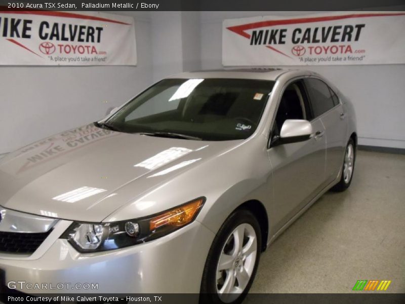 Palladium Metallic / Ebony 2010 Acura TSX Sedan