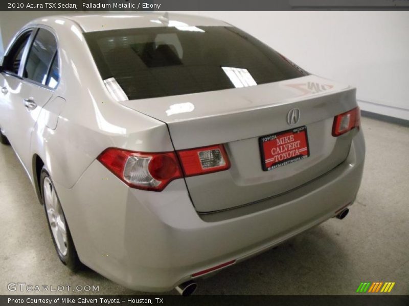Palladium Metallic / Ebony 2010 Acura TSX Sedan