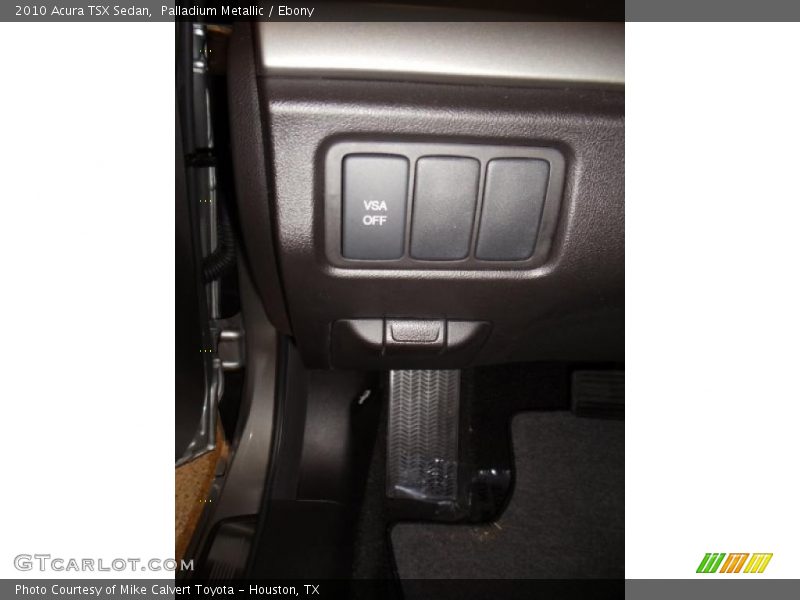 Palladium Metallic / Ebony 2010 Acura TSX Sedan