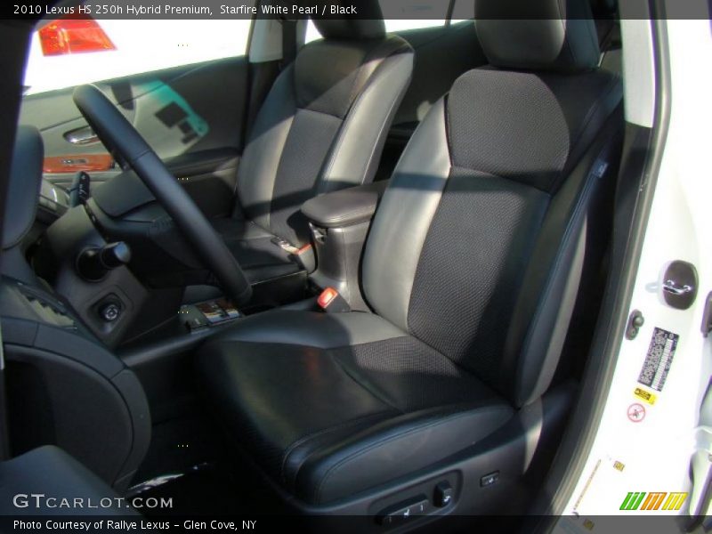 Starfire White Pearl / Black 2010 Lexus HS 250h Hybrid Premium