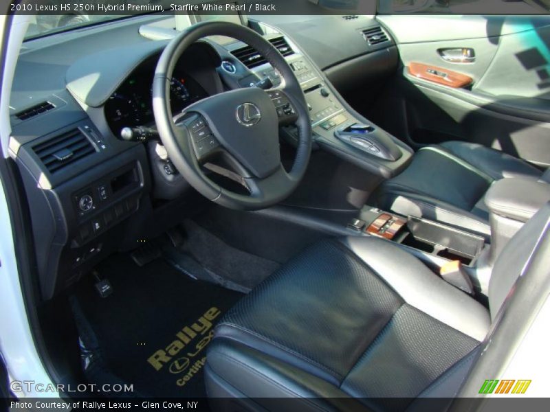  2010 HS 250h Hybrid Premium Black Interior