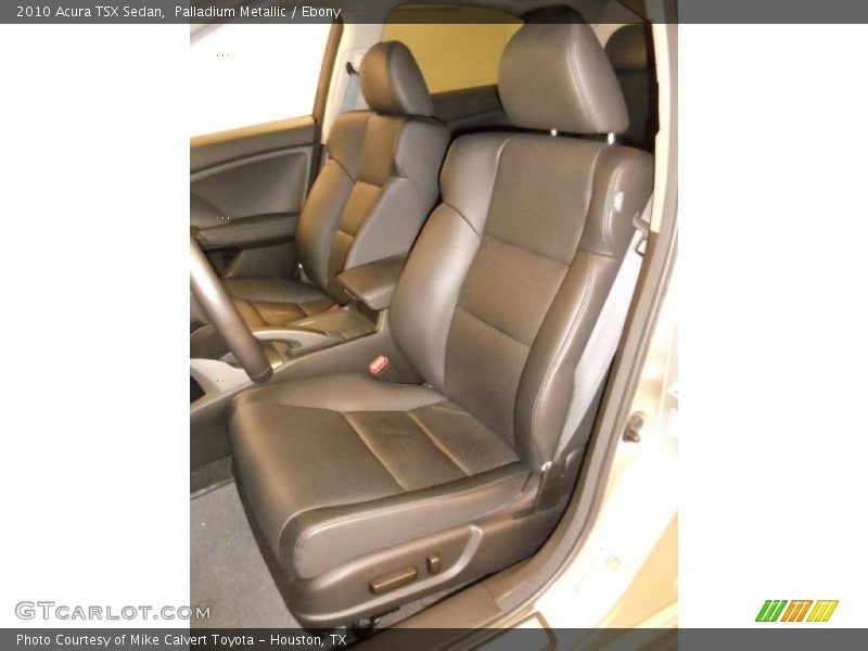 Palladium Metallic / Ebony 2010 Acura TSX Sedan