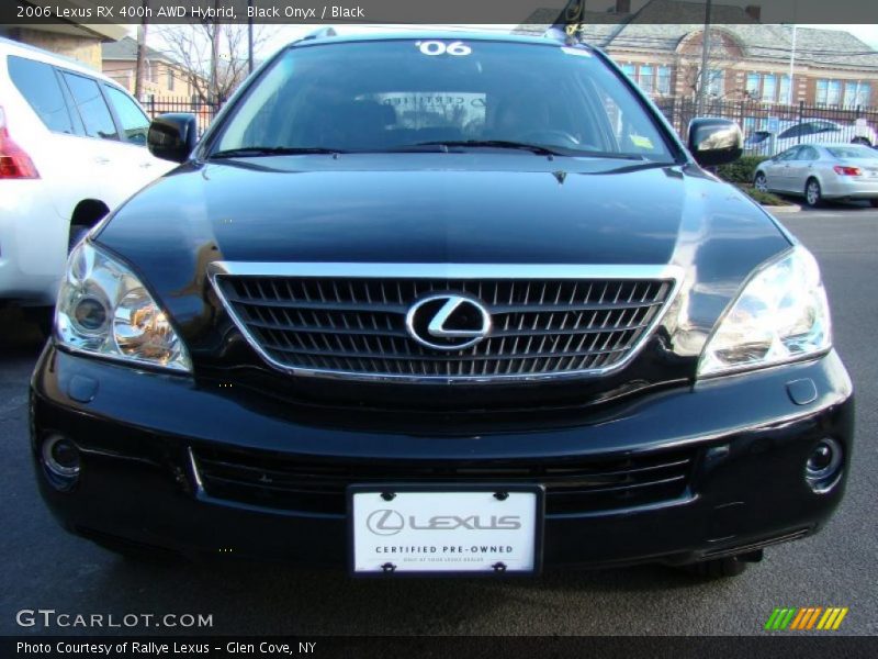 Black Onyx / Black 2006 Lexus RX 400h AWD Hybrid