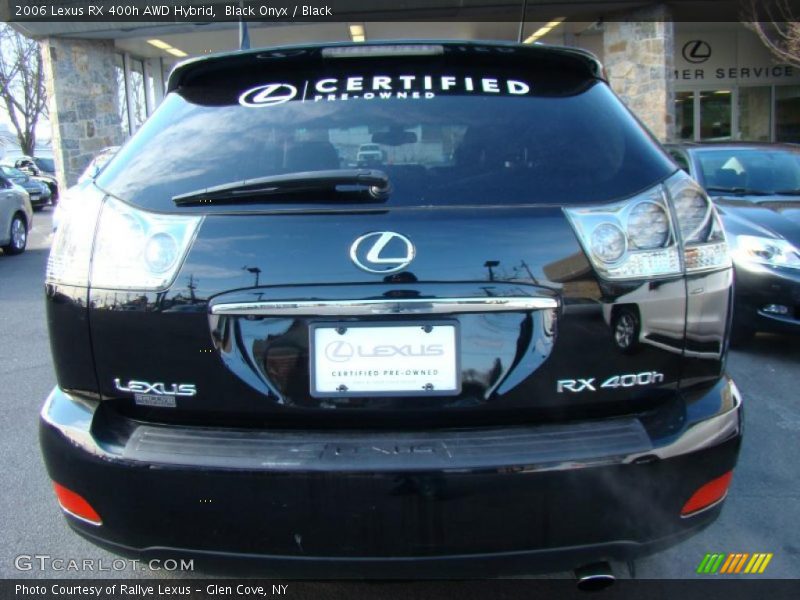 Black Onyx / Black 2006 Lexus RX 400h AWD Hybrid