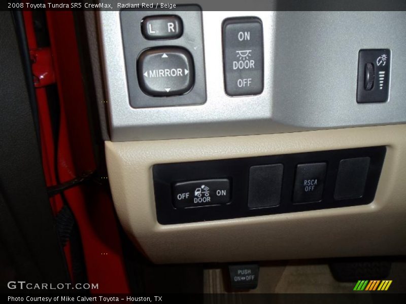 Radiant Red / Beige 2008 Toyota Tundra SR5 CrewMax