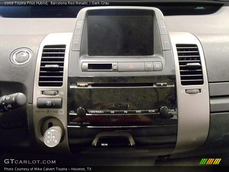 Barcelona Red Metallic / Dark Gray 2009 Toyota Prius Hybrid