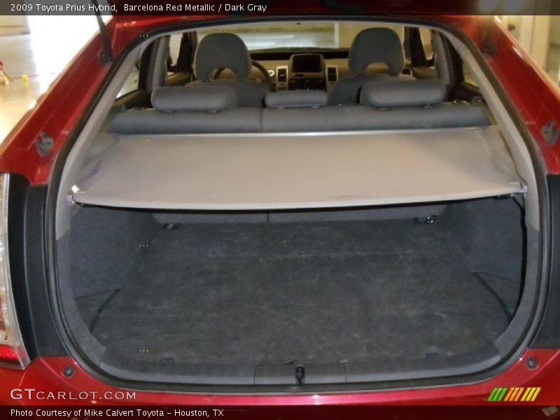 Barcelona Red Metallic / Dark Gray 2009 Toyota Prius Hybrid