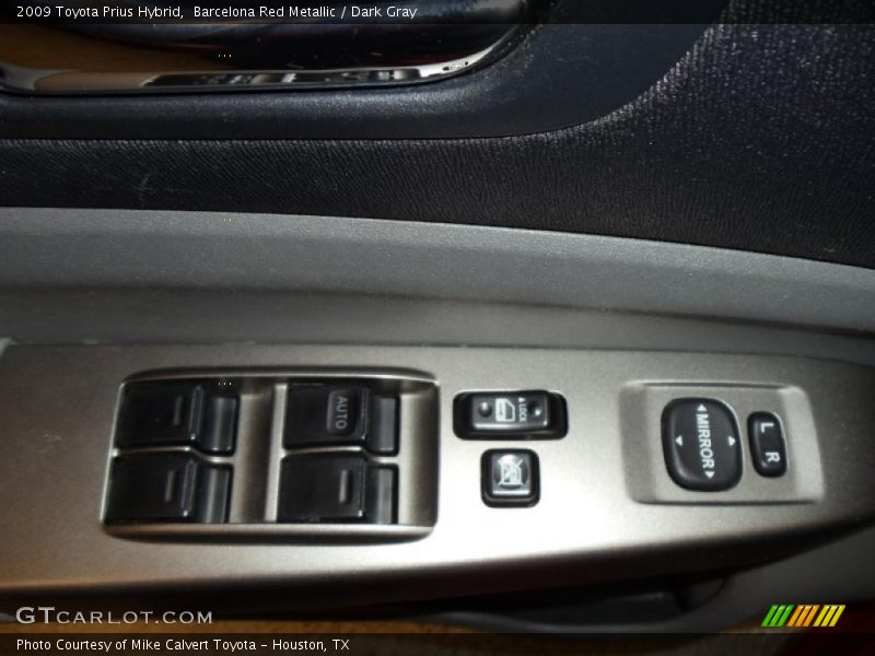 Barcelona Red Metallic / Dark Gray 2009 Toyota Prius Hybrid