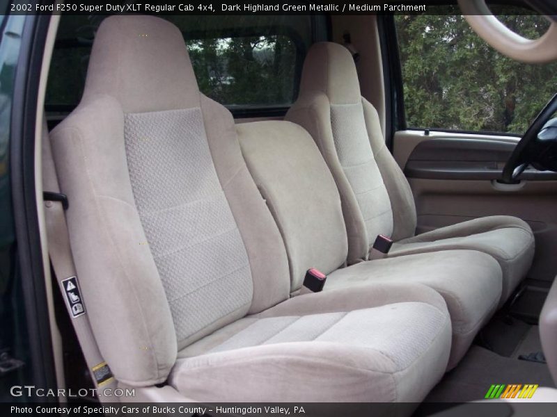  2002 F250 Super Duty XLT Regular Cab 4x4 Medium Parchment Interior