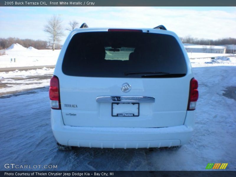 Frost White Metallic / Gray 2005 Buick Terraza CXL