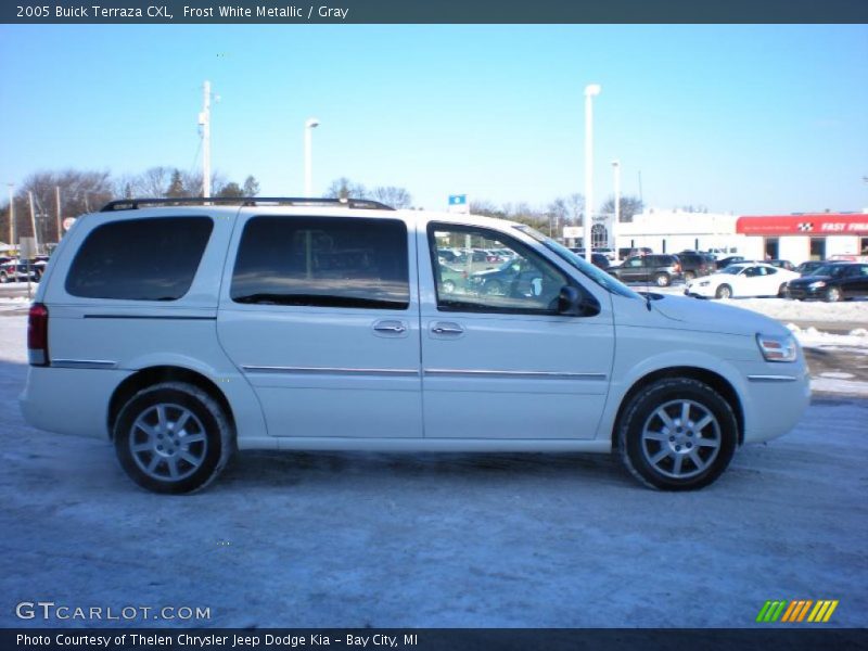 Frost White Metallic / Gray 2005 Buick Terraza CXL