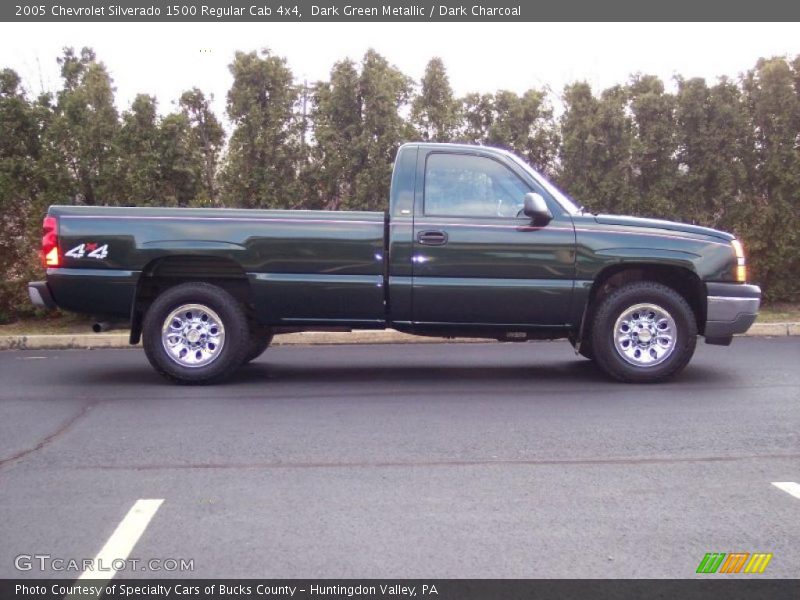 2005 Silverado 1500 Regular Cab 4x4 Dark Green Metallic