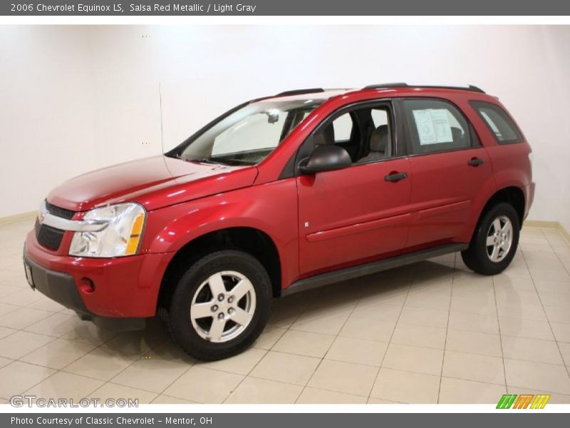 Salsa Red Metallic / Light Gray 2006 Chevrolet Equinox LS