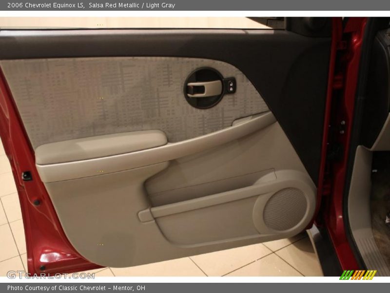 Salsa Red Metallic / Light Gray 2006 Chevrolet Equinox LS