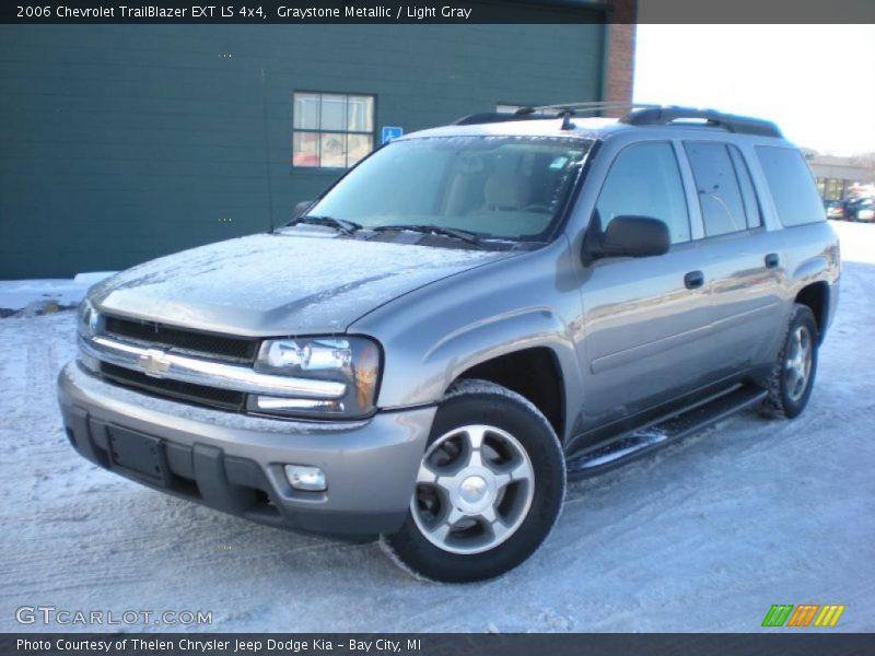 Graystone Metallic / Light Gray 2006 Chevrolet TrailBlazer EXT LS 4x4