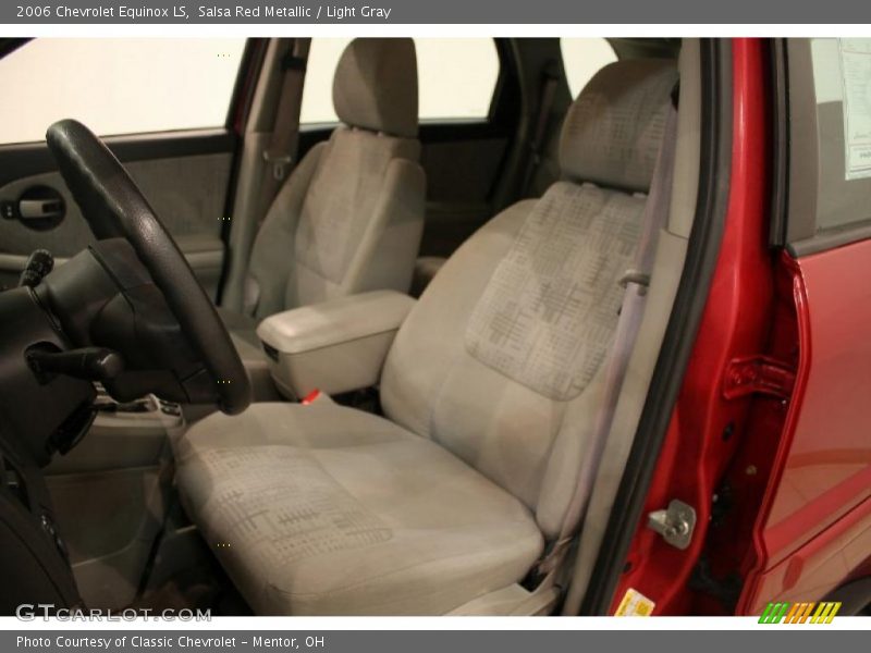 Salsa Red Metallic / Light Gray 2006 Chevrolet Equinox LS