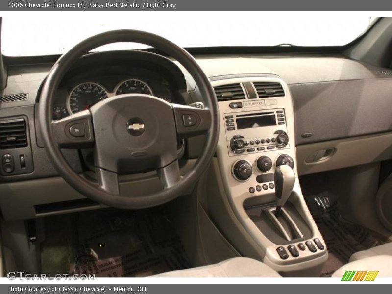 Salsa Red Metallic / Light Gray 2006 Chevrolet Equinox LS