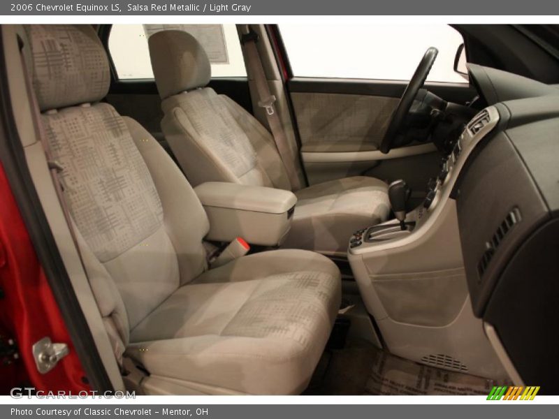 Salsa Red Metallic / Light Gray 2006 Chevrolet Equinox LS