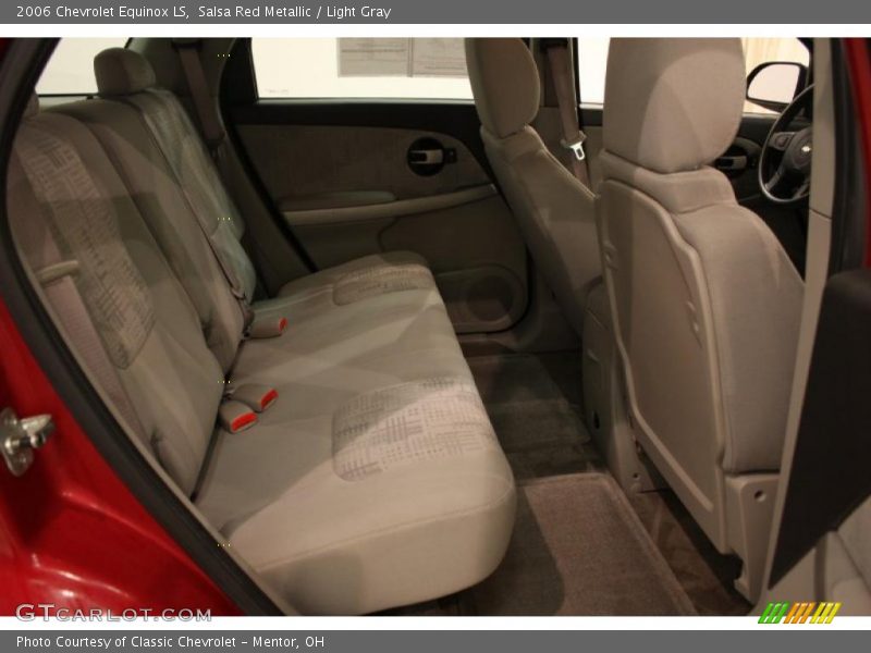 Salsa Red Metallic / Light Gray 2006 Chevrolet Equinox LS