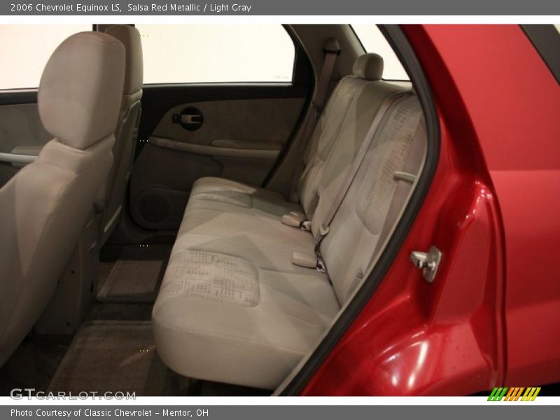 Salsa Red Metallic / Light Gray 2006 Chevrolet Equinox LS