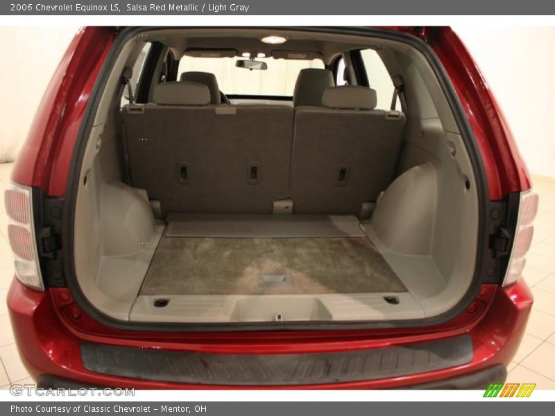 Salsa Red Metallic / Light Gray 2006 Chevrolet Equinox LS
