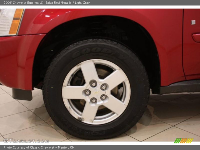 Salsa Red Metallic / Light Gray 2006 Chevrolet Equinox LS