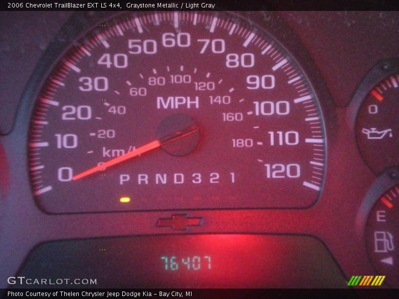 Graystone Metallic / Light Gray 2006 Chevrolet TrailBlazer EXT LS 4x4