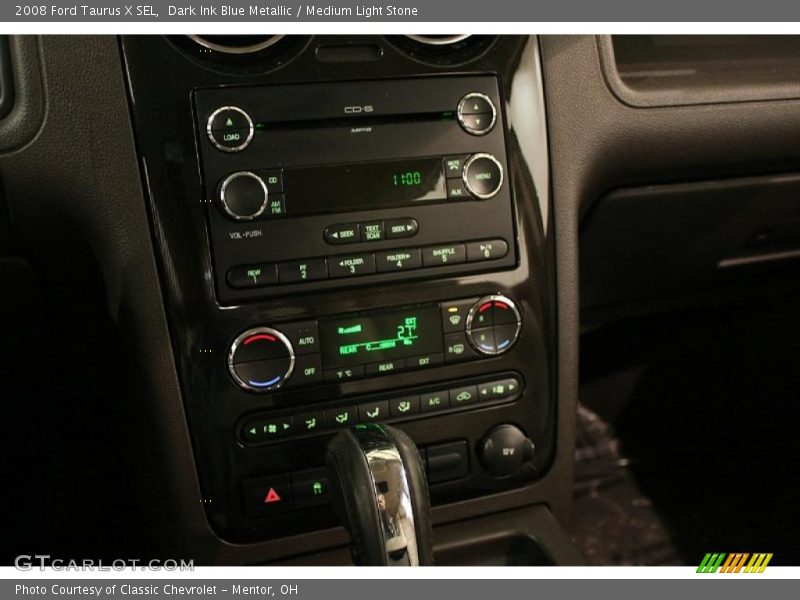 Dark Ink Blue Metallic / Medium Light Stone 2008 Ford Taurus X SEL