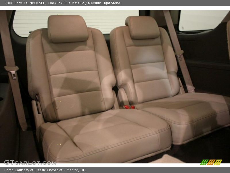 Dark Ink Blue Metallic / Medium Light Stone 2008 Ford Taurus X SEL